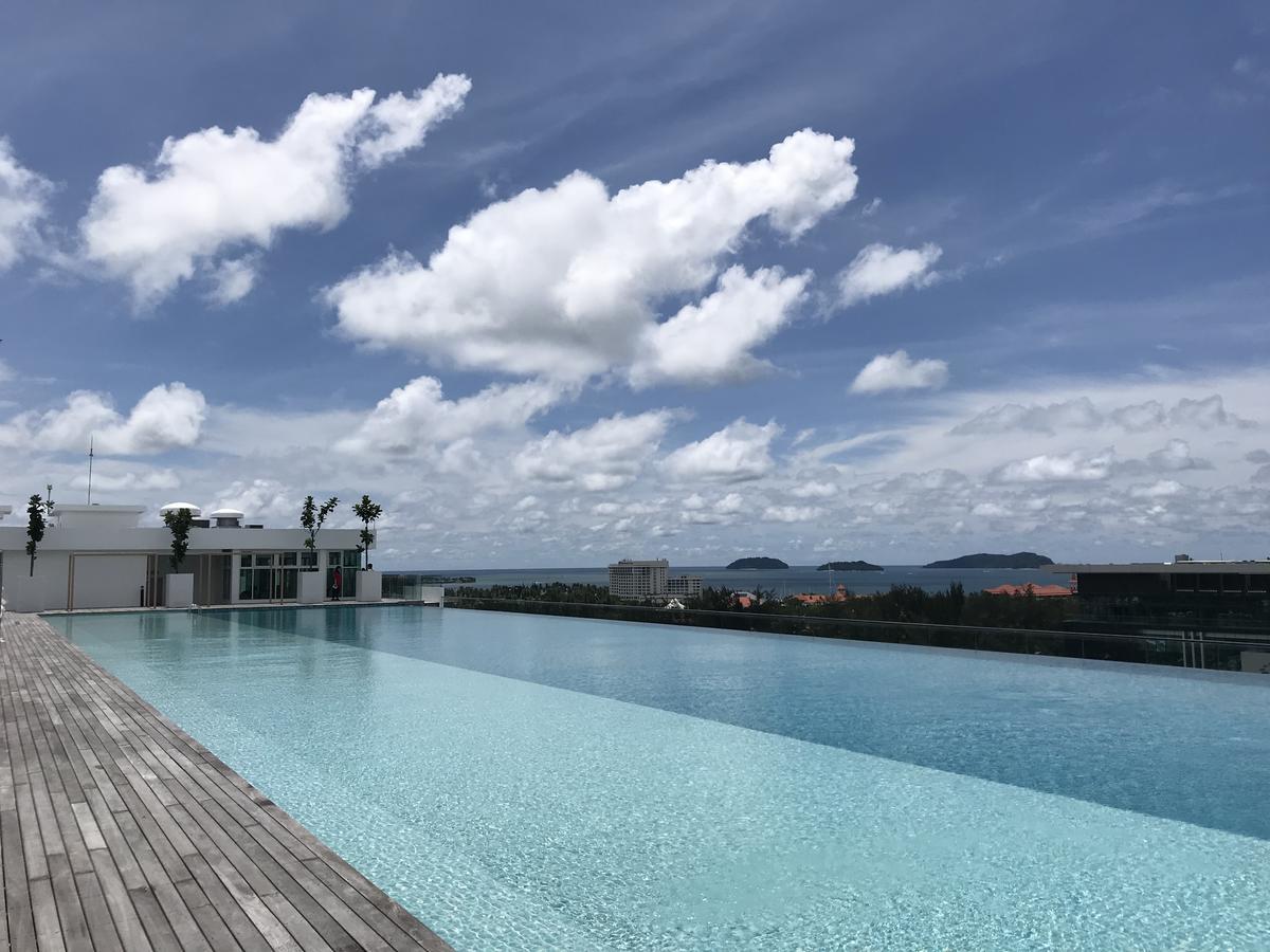 Appartamento di 68 m² con 2 camera Kota Kinabalu Esterno foto