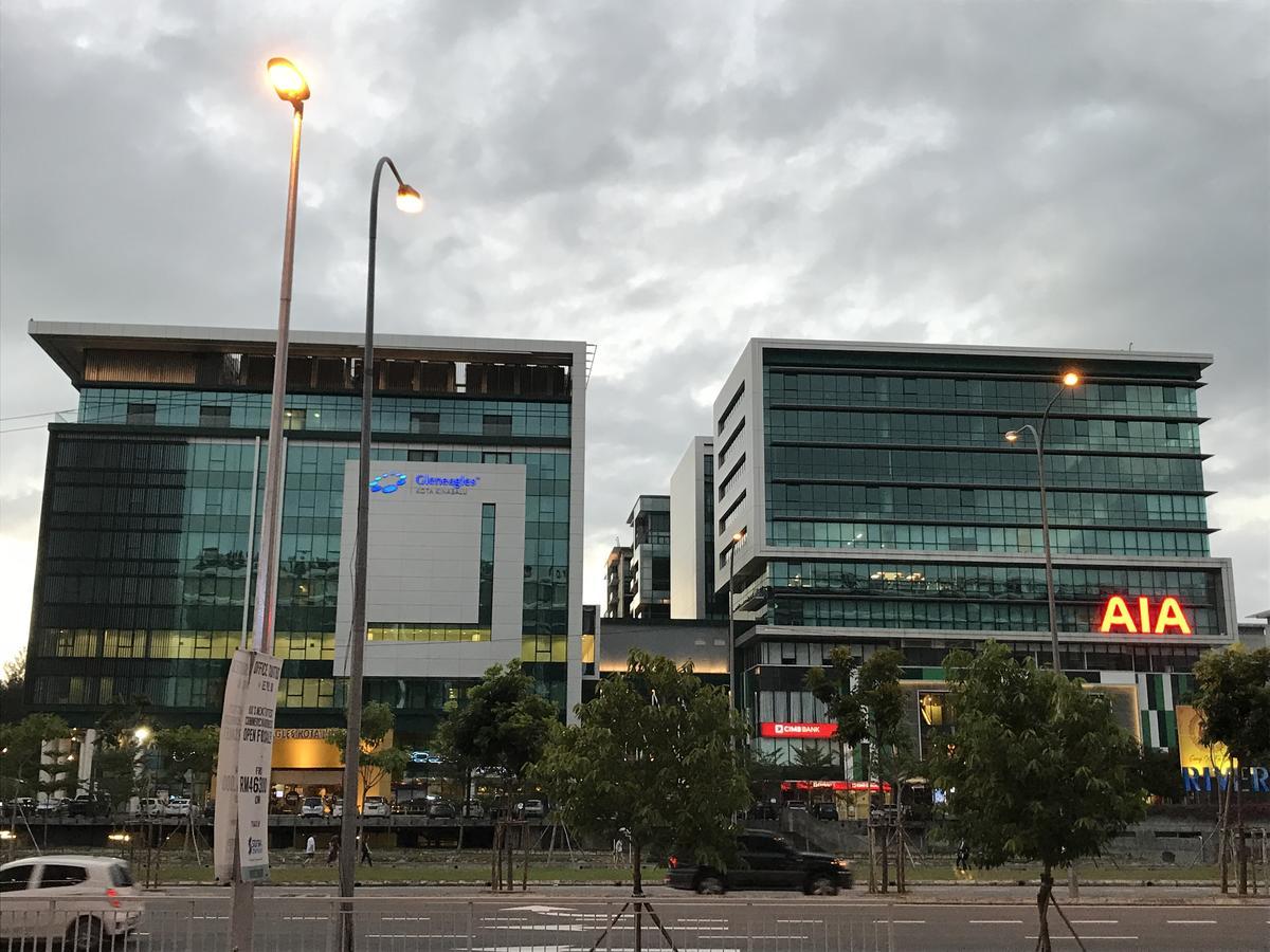 Appartamento di 68 m² con 2 camera Kota Kinabalu Esterno foto